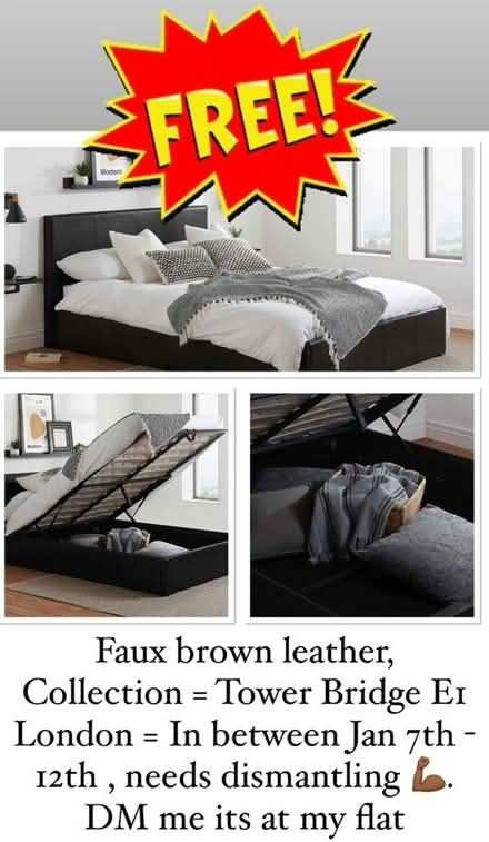 Photo of free Storage Bed (Tower Bridge) #3