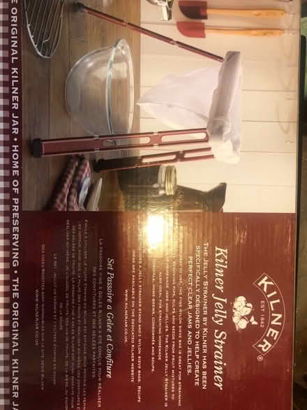 Photo of free Jelly strainer for jams, soups etc (Nr Thatcham (Bucklebury)) #1