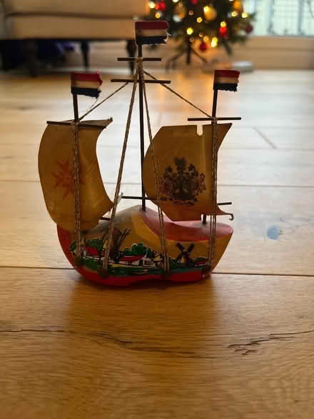 Photo of free Sail shoe wooden boat - ornament (Stepney E1) #1