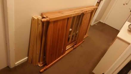 Photo of free Solid wood single bed frame with extra guest bed frame (Shawlands G41) #3
