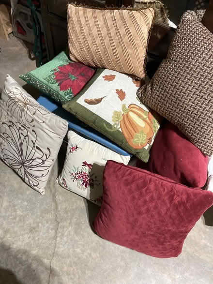 Photo of free Assorted decorator pillows (Holly Springs) #1
