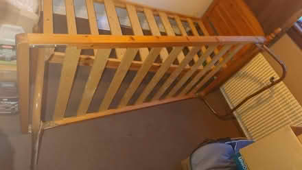 Photo of free Solid wood single bed frame with extra guest bed frame (Shawlands G41) #1