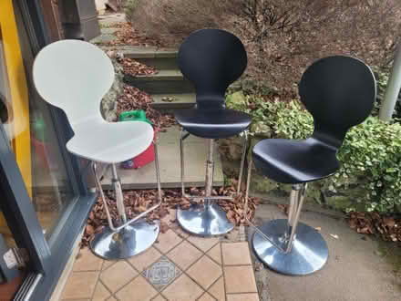 Photo of free Three height adjustable bar stools. (Sacombe SG12) #1