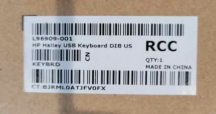 Photo of free Computer keyboard (W Groton (Townsend Rd)) #1