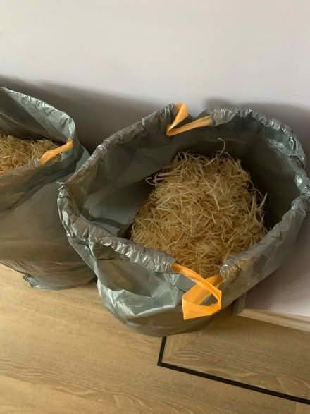 Photo of free Wood Straw Clean From A Hamper (CT5) #2