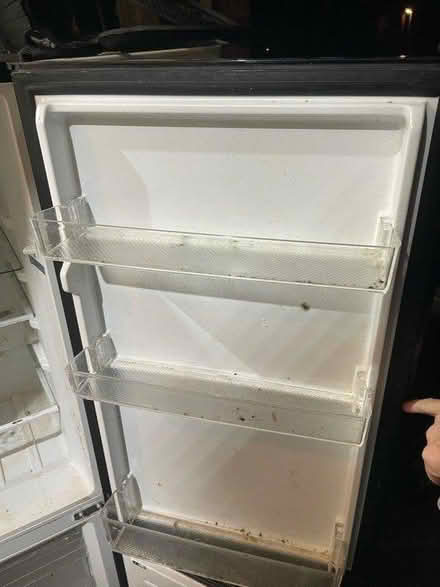 Photo of free Black larder fridge freezer (Wrestlingworth SG19) #2