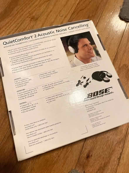 Photo of free BOSE Quiet Comfort 2 Headphones (East Harlem, above 125th St) #2