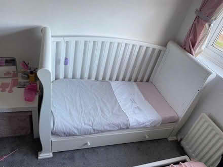 Photo of free Babies r us sleigh Cot bed &storage (Orpington BR6) #1