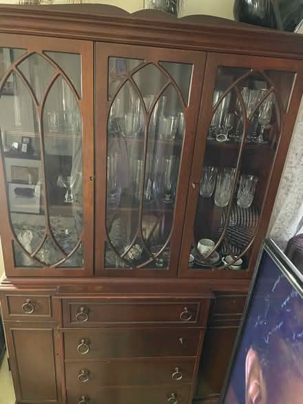 Photo of free Breakfront/China Cabinet (Fields Corner, Dorchester) #2
