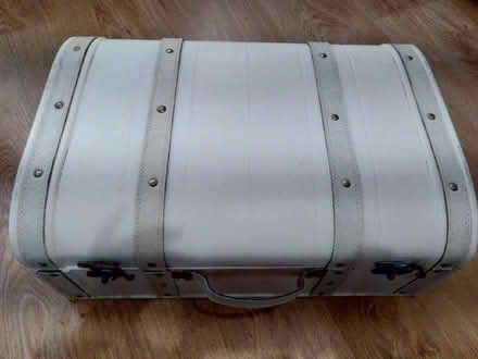 Photo of free 2 vintage look white storage boxes (King's Hedges Ward CB4) #2