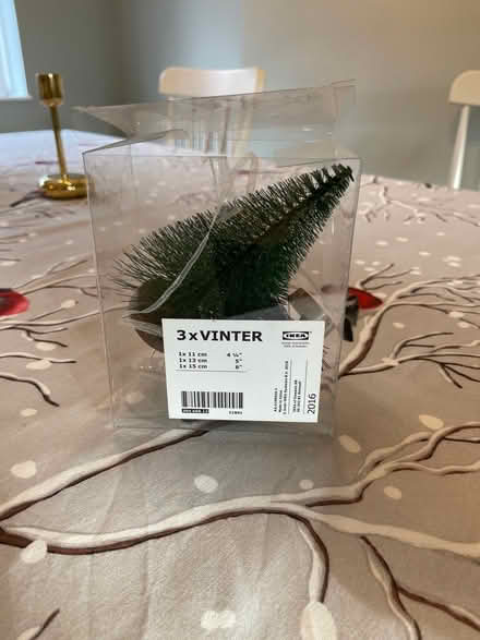 Photo of free Three Christmas trees decoration (Brixton SW2) #1