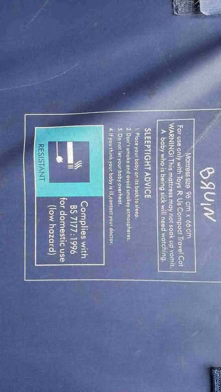 Photo of free Travel cot bed (Penrith CA11) #1