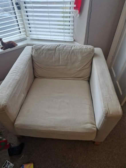 Photo of free Large ikea chair beige (Meersbrook S8) #1