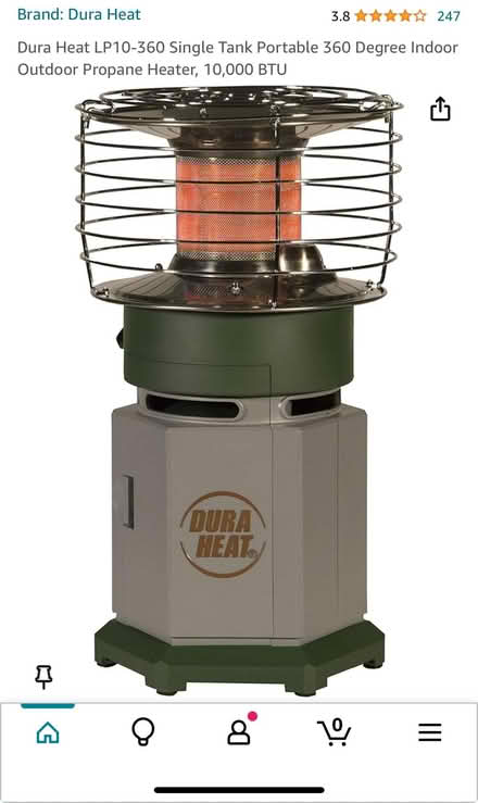 Photo of free dura heat propane heater (Catonsville) #1