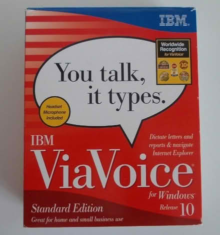 Photo of free IBM Via Voice (Chippenham SN15) #2