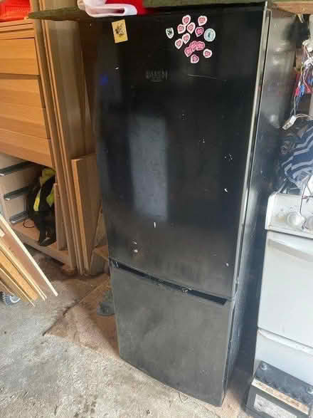 Photo of free Black larder fridge freezer (Wrestlingworth SG19) #3