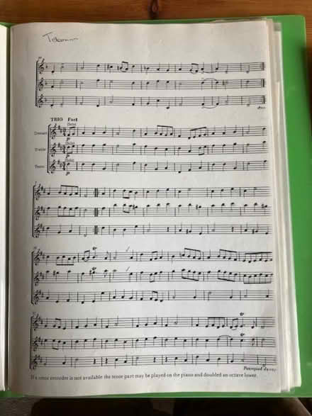 Photo of free Recorder music for group and individual playing (Malvern Link WR14) #1