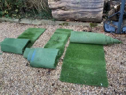 Photo of free artificial grass (Harpenden AL5) #2