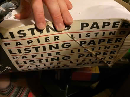 Photo of free box of listing paper (guildford GU1) #3