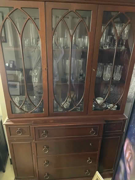 Photo of free Breakfront/China Cabinet (Fields Corner, Dorchester) #1
