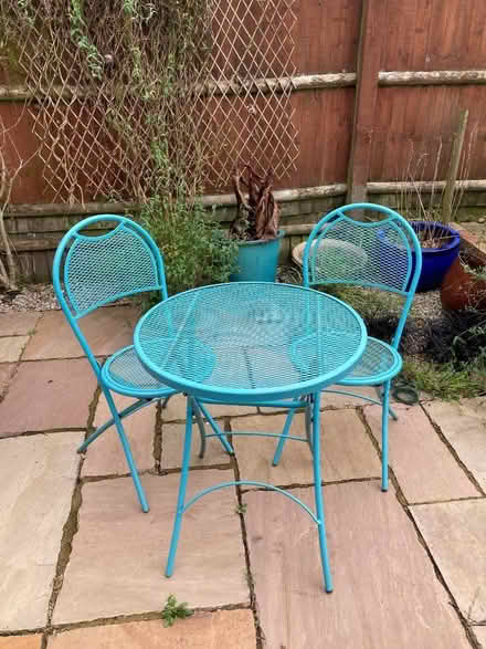 Photo of free Garden table and chairs (Baldock SG7) #1
