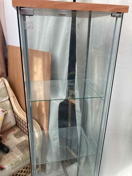 Photo of free Glass display cabinet (Lancing BN15) #2
