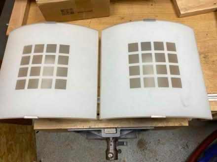 Photo of free Pair of wall lights (Odd Down) #1