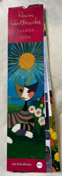 Photo of free German Rosina Wachtmeister calendar (Crystal Palace SE19) #1