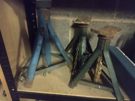 Photo of free 3 Axle Stands (Little Sutton CH66) #1