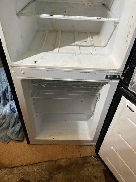 Photo of free Black larder fridge freezer (Wrestlingworth SG19) #1