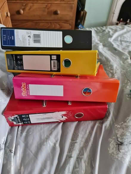 Photo of free A4 folders with (a few) dividers (Ashford TW15) #1