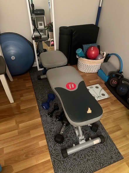 Photo of free Incline weight bench (Romeoville) #2