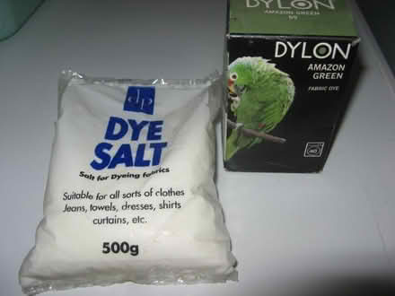 Photo of free Dylon green dye and dye salt (Verwood BH31) #1