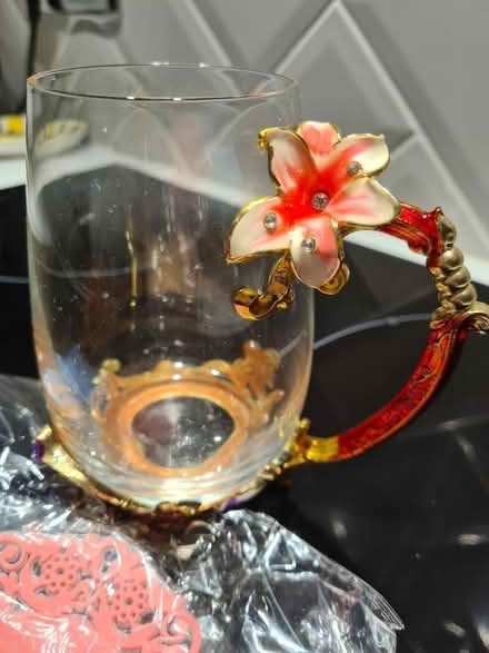 Photo of free Glass tea cup (Flixton) #1