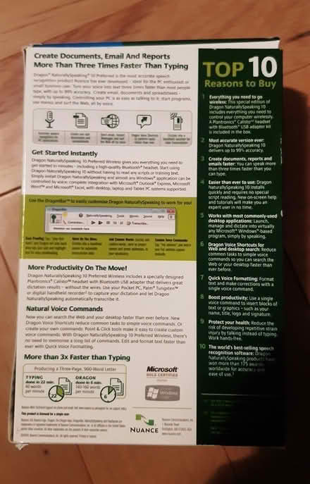 Photo of free Dragon speech recognition software (Bartley Green) #3