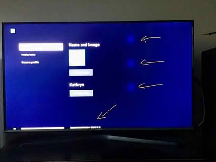 Photo of free 43" Samsung TV. Works but defects (Coventry Tile Hill CV4) #2