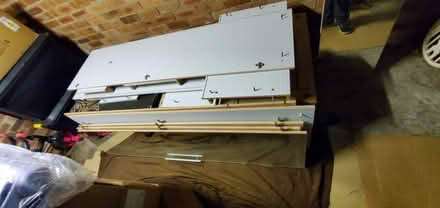 Photo of free 4-Door Wardrobe (2 plain doors, 2 mirror doors) (Micklefield LS25) #3