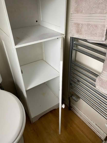 Photo of free Tall bathroom cabinet (Dean Court OX2) #1