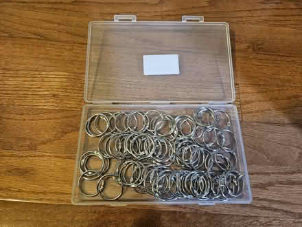 Photo of free Note card fasteners / binder rings (Olney) #1
