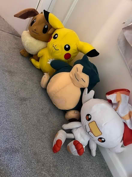 Photo of free Large Pokémon plushies (Staines TW18) #1