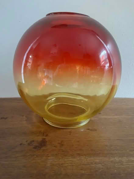 Photo of Replacement globe hurricane lamp (Rising sun) #2