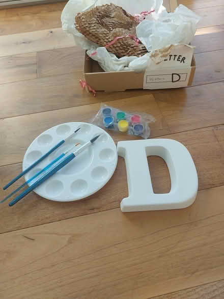 Photo of free Ornament Letter D - paint your own (Guildford GU2) #1