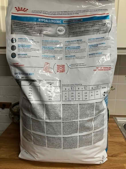 Photo of free Royal Canin Hypoallergenic Moderate Calorie Dog Food 9kg (CT21) #3