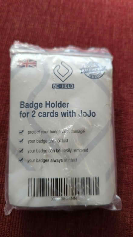 Photo of free 2 card Badge holder (Beeston, notts NG9) #4