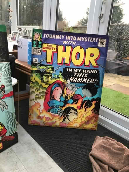 Photo of free Superhero canvases (Tilehurst) #3
