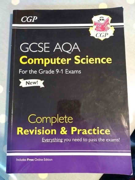 Photo of free GCSE Computer Science guides (Girton CB3) #3