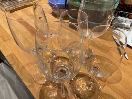Photo of free Six assorted Riedel wine glasses (NW2) #1