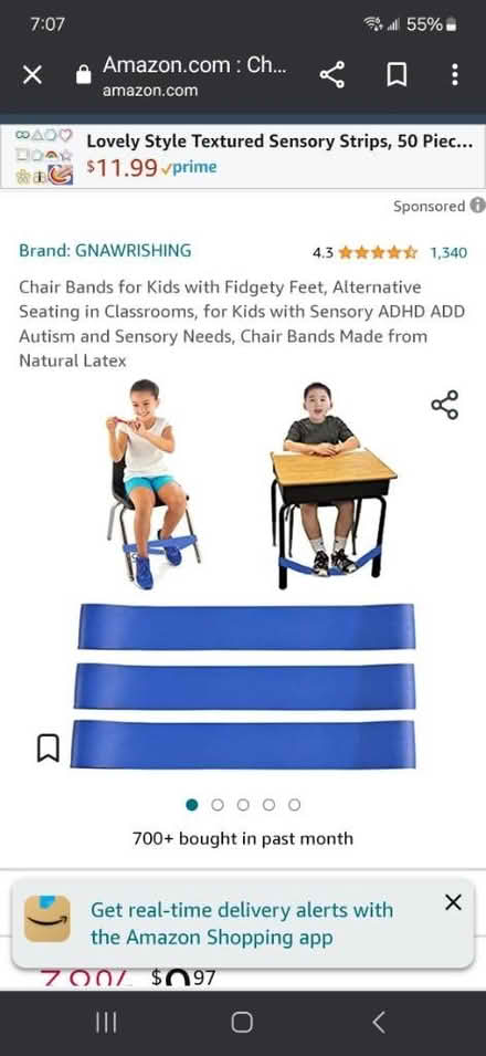 Photo of free Chair bands for wiggly kids (Olney) #2