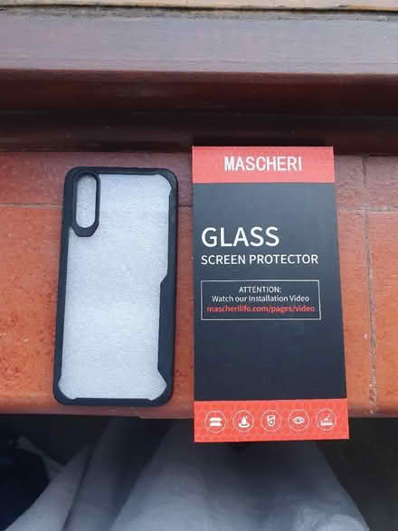 Photo of free Huawei p20 screen protector & case (DE22) #1