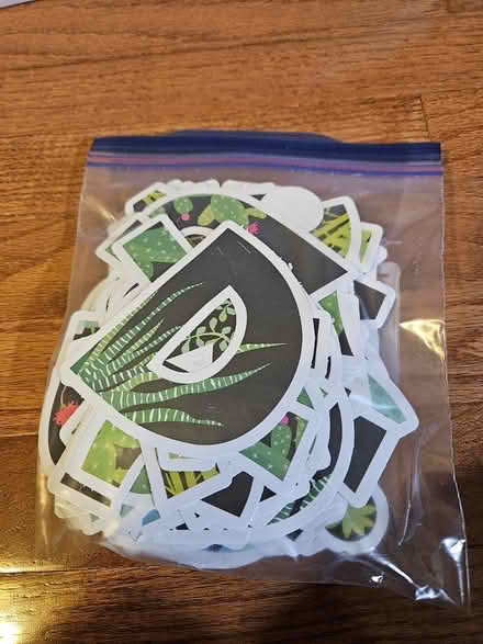 Photo of free Succulent themed die cut letters (Olney) #1